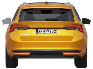 Skoda Octavia Combi 2025 3D 模型