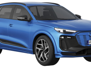 Audi Q6 e-tron Modello 3D