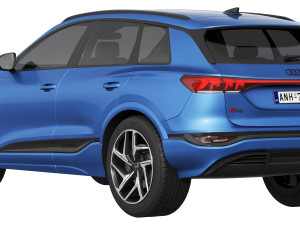 Audi Q6 e-tron Modello 3D