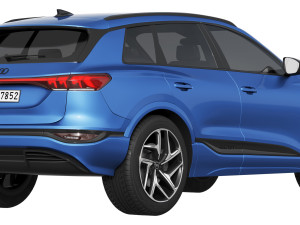 Audi Q6 e-tron Modello 3D