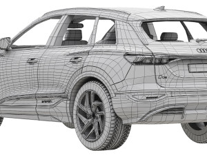 Audi Q6 e-tron Modello 3D