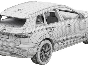 Audi Q6 e-tron Modello 3D