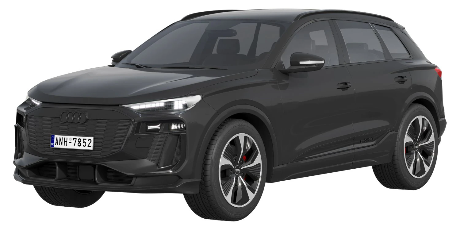 Audi SQ6 e-tron 3D Model .c4d .max .obj .3ds .fbx .stl .blend 
