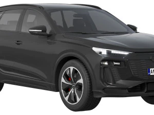 Audi SQ6 e-tron 3D Model