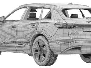 Audi SQ6 e-tron Modello 3D