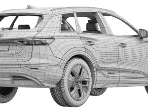 Audi SQ6 e-tron Modello 3D