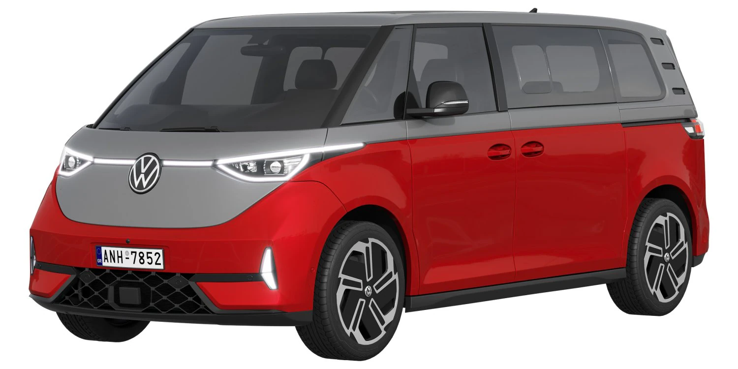 Volkswagen ID Buzz GTX 3D Model .c4d .max .obj .3ds .fbx .stl .blend 