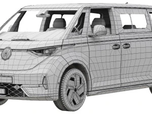 Volkswagen ID Buzz GTX 3D Model