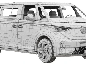 Volkswagen ID Buzz GTX 3D Model