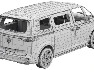Volkswagen ID Buzz GTX 3D Model