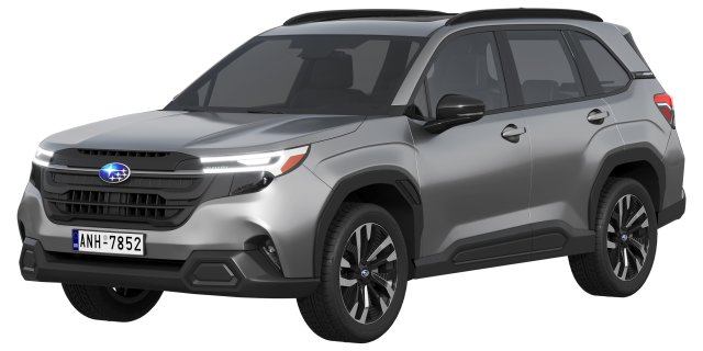 Subaru Forester 2025 Model 3D .c4d .max .obj .3ds .fbx .stl .blend 