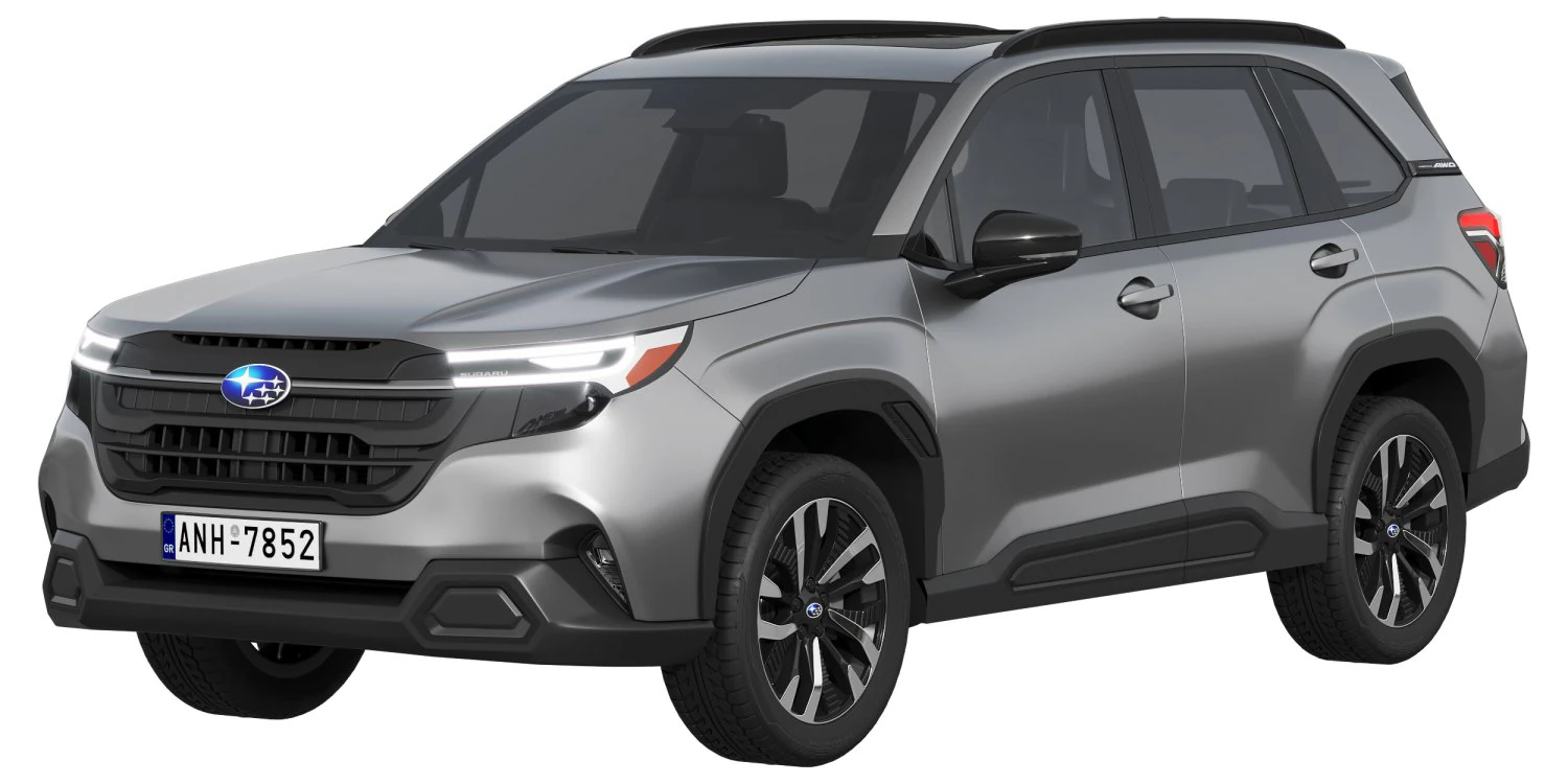 Subaru Forester 2025 3D Model .c4d .max .obj .3ds .fbx .stl .blend