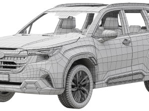 Subaru Forester 2025 Model 3D