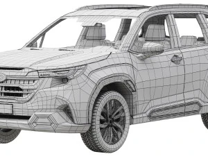 Subaru Forester 2025 3D Model