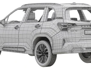 Subaru Forester 2025 3D Model
