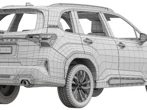 Subaru Forester 2025 Model 3D