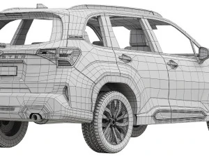 Subaru Forester 2025 3D Model