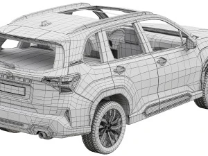 Subaru Forester 2025 3D Model