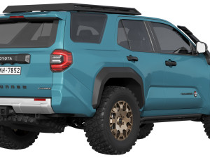 Toyota 4Runner Trailhunter 2025 3D Модель
