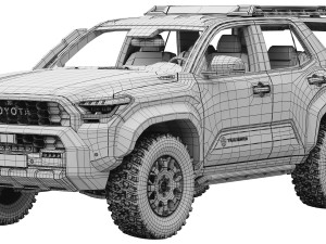 Toyota 4Runner Trailhunter 2025 3D Модель