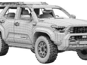 Toyota 4Runner Trailhunter 2025 3D Model