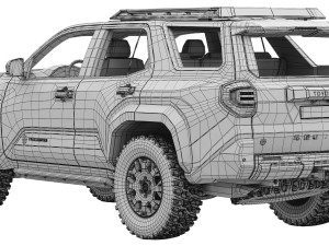 Toyota 4Runner Trailhunter 2025 3D Модель