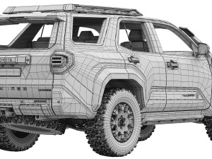 Toyota 4Runner Trailhunter 2025 3D Модель