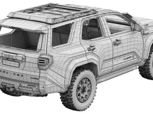 Toyota 4Runner Trailhunter 2025 3D Model