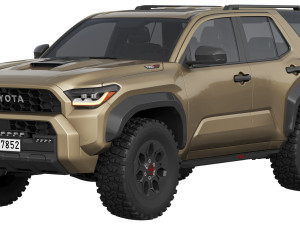 Toyota 4Runner TRDpro 2025 3D Model