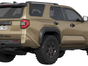 Toyota 4Runner TRDpro 2025 3D Model