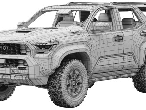 Toyota 4Runner TRDpro 2025 Modello 3D