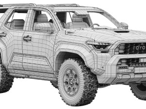 Toyota 4Runner TRDpro 2025 Modello 3D