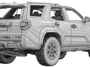 Toyota 4Runner TRDpro 2025 Modello 3D