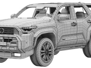 Toyota 4Runner 2025 3D Model