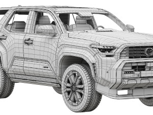 Toyota 4Runner 2025 3D Model
