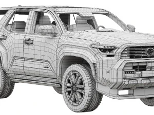 Toyota 4Runner 2025 3D Model