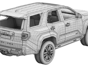 Toyota 4Runner 2025 3D Model