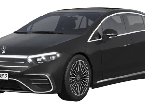 Мерседес-Бенц EQS 2025 3D Модель