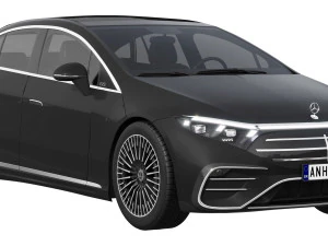 Mercedes-Benz EQS 2025 3D Model