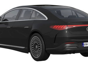 Mercedes-Benz EQS 2025 3D-Modell