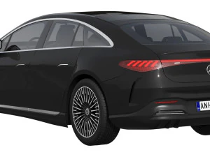 Mercedes-Benz EQS 2025 3D Model