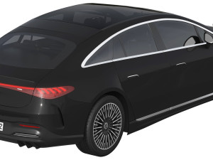 Mercedes-Benz EQS 2025 3D-Modell