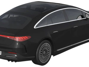 Mercedes-Benz EQS 2025 3D Model