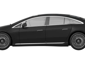 Mercedes-Benz EQS 2025 3D Model