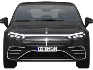 Mercedes-Benz EQS 2025 3D-Modell