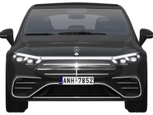 Mercedes-Benz EQS 2025 3D Model