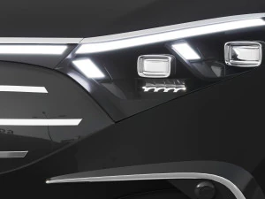 Mercedes-Benz EQS 2025 3D Model