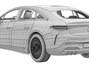 Mercedes-Benz EQS 2025 3D Model