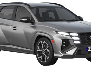 Hyundai Tucson N-Line 2024 Modelo 3D