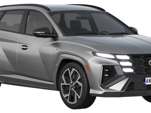 Hyundai Tucson N-Line 2024 3D Model